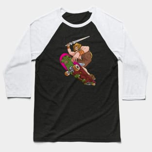 He-Skater Baseball T-Shirt